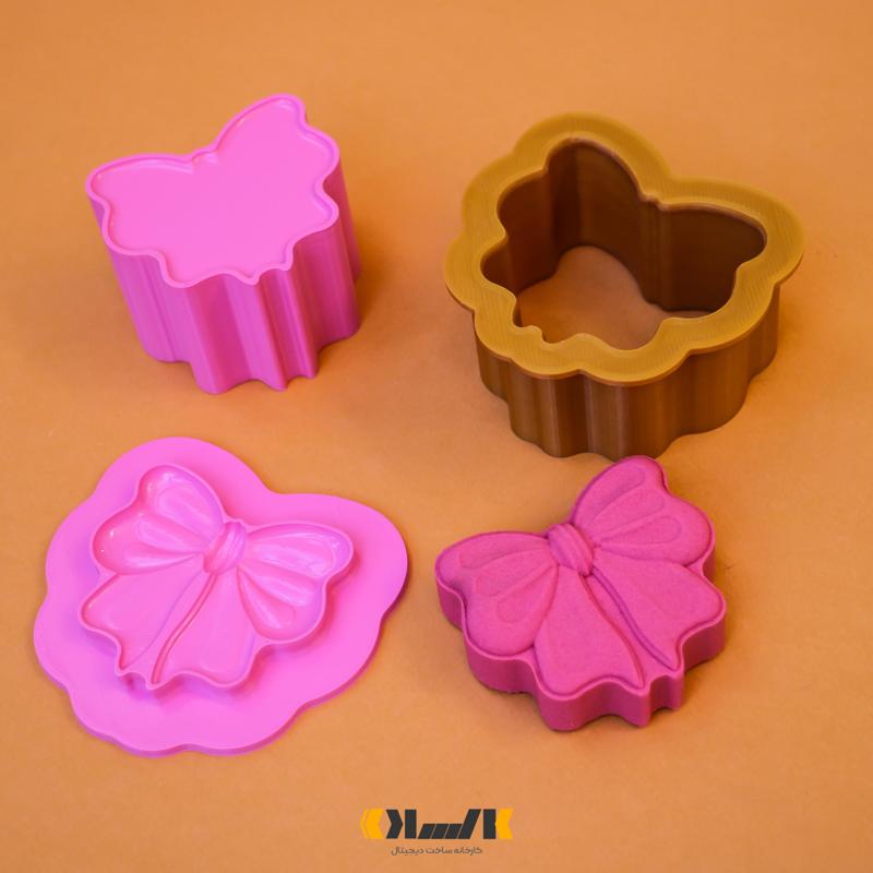 Regal Bowtie Bath Bomb Mold STL 🎀✨ | Elegant Bath Bomb Shape for DIY & Business
