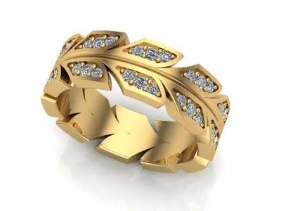 Tiffany Vine band ring