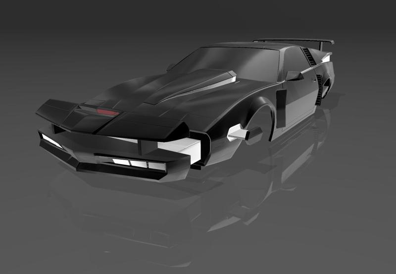 KITT - KNIGHT RIDER (SPM) - 1982 Pontiac Firebird Trans Am  1:24 & 1:25 SCALE