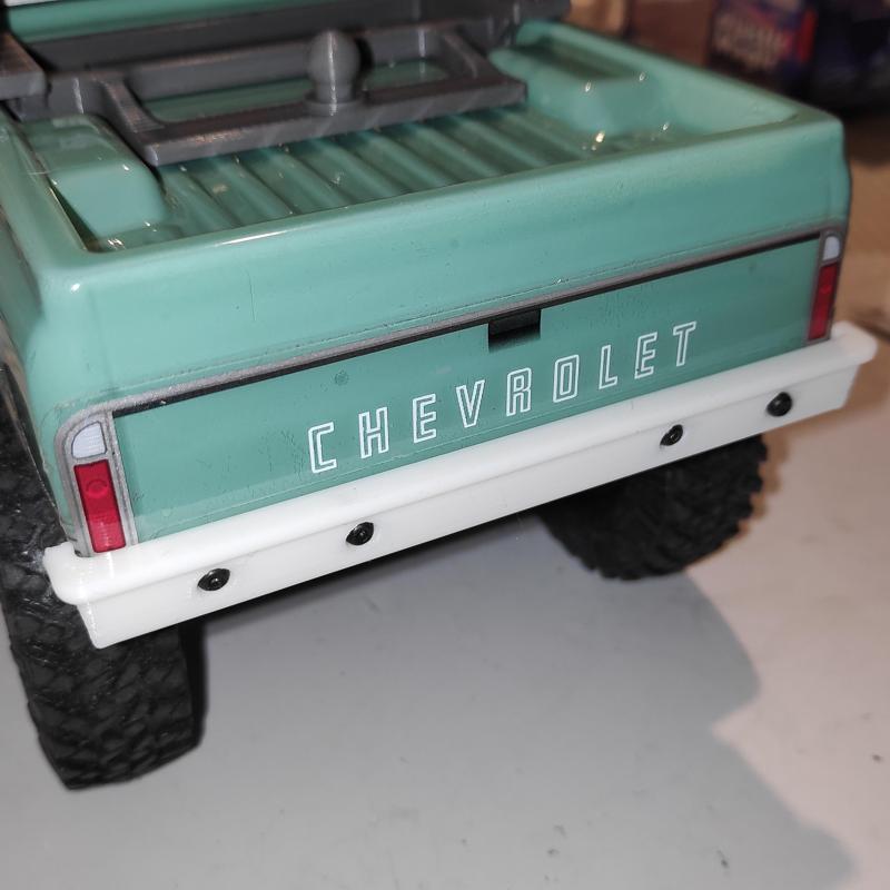 Axial SCX24 Crawler Chevrolet chevy C10 rear bumper set