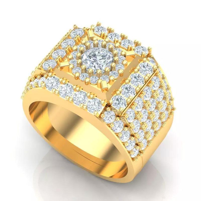 Top Men Ring STL Ready For Print 1MR093