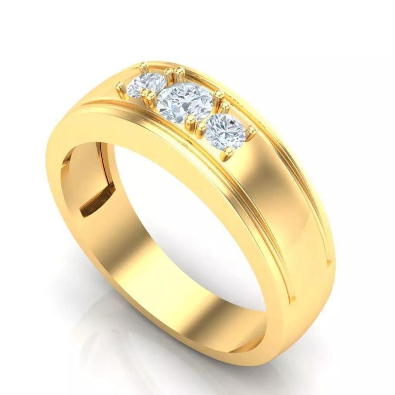 Top Men Ring STL Ready For Print 1MR086