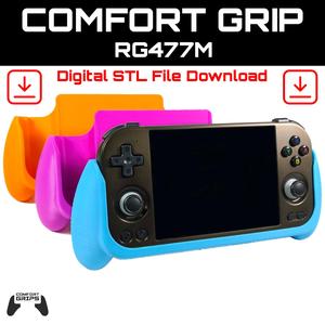 Anbernic RG477M Comfort Grip Case and Screen Guard
