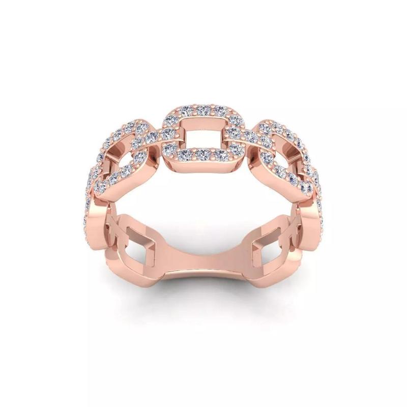 Woman Engagement Ring 3d Model and Render 52