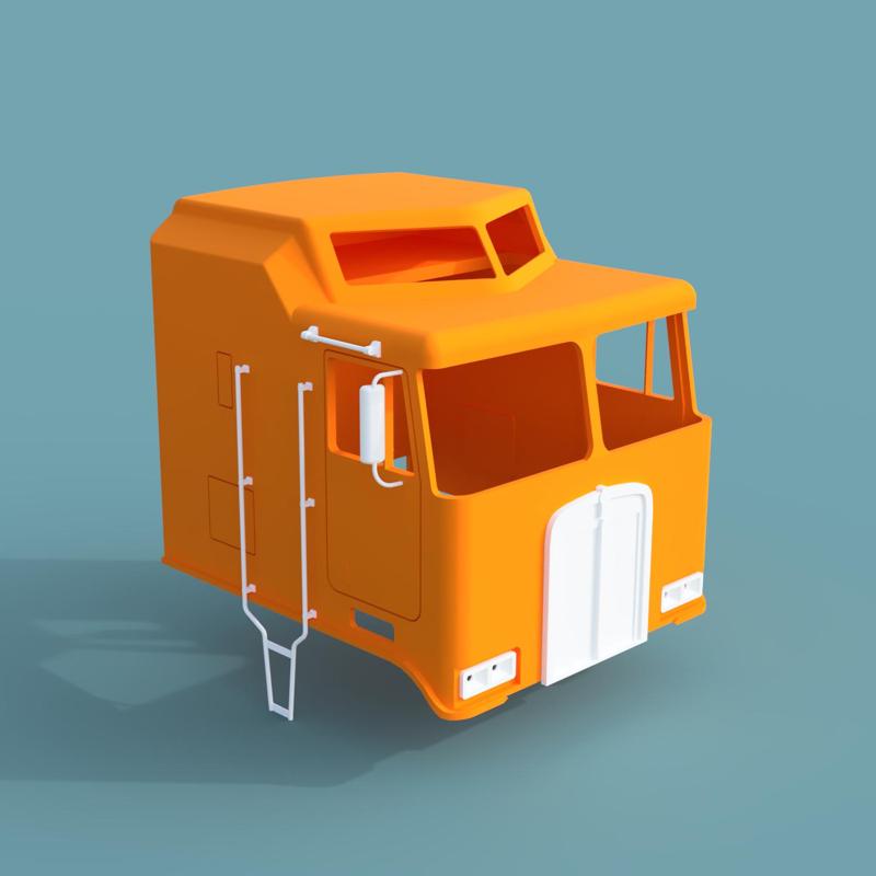 RC TRUCK KENWORTH K100 AERODYNE CABIN 1:14