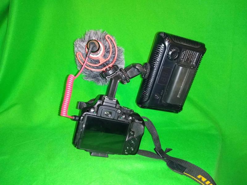 Dual Hotshoe riser extender adapter great for Rode Mic and DSLR Camera Light for video Nikon, Cannon etc.