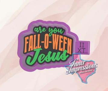 Fall-o-Ween Jesus Freshie Mold