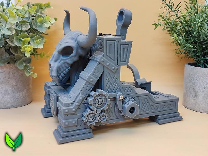 Premium Roman Onager Catapult – Interchangeable Fantasy & Historical STL