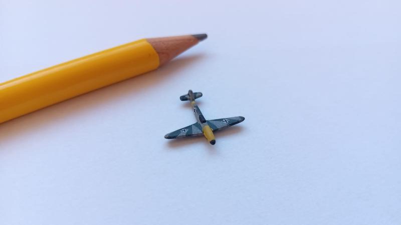 Bf109 for 3mm (1/600) WG