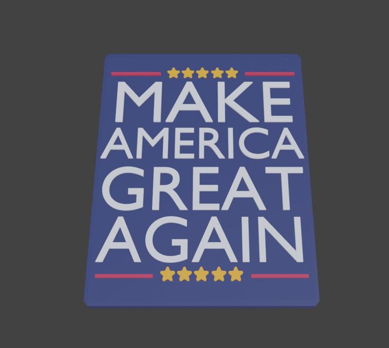 Make America Great Again MAGA poster