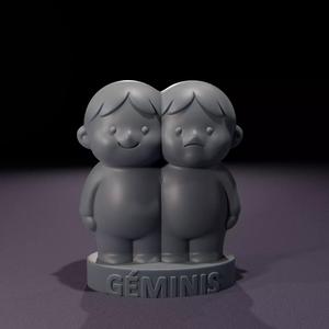 Vela de Geminis Chibi