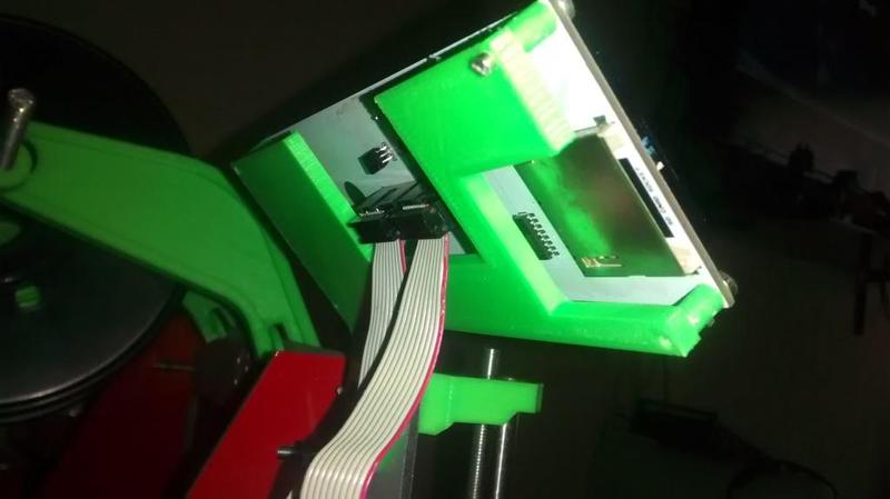 LCD Mount White Geeetech