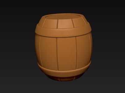 Wooden Barrel