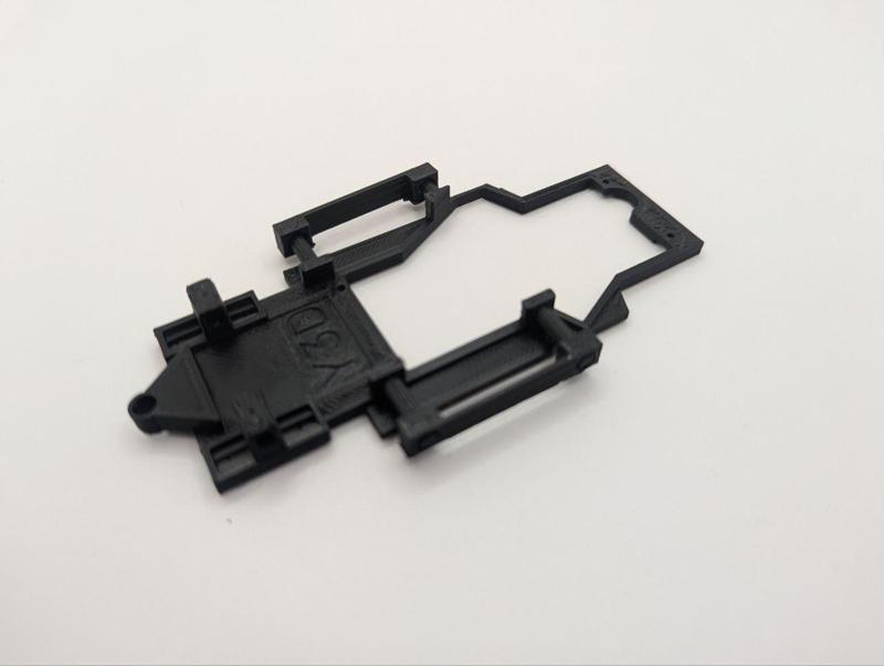 PACK: Universal slot M6 chassis + line cradle + slot/scalextric corner