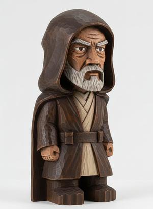 Star Wars Obi-Wan Kenobi tiki statue