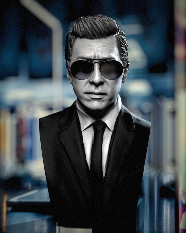 1/6 1/12 John Wick Caine Donnie Yen bust headsculpt