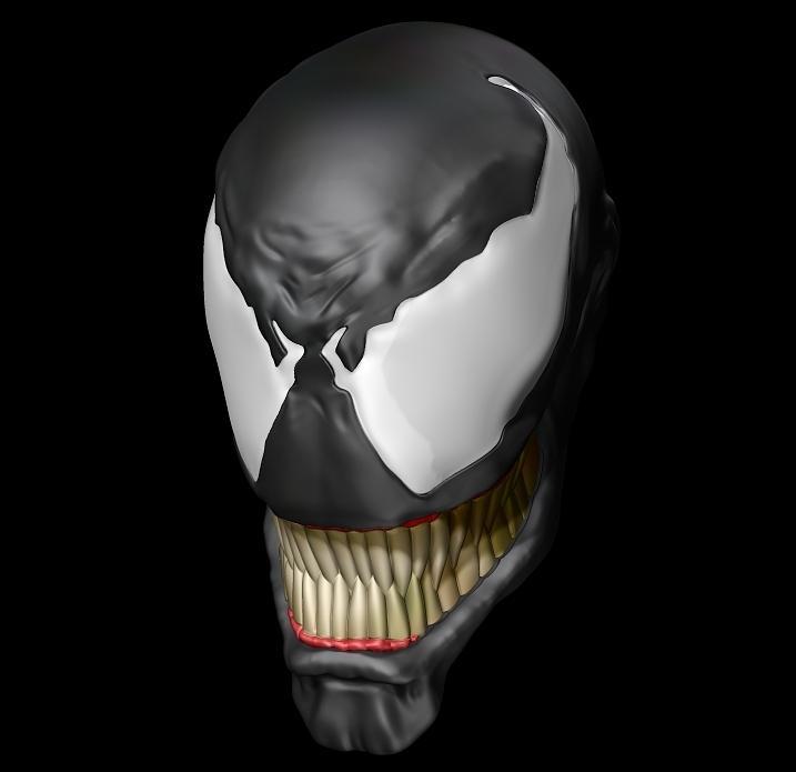 Venom 1/12 scale headsculpt