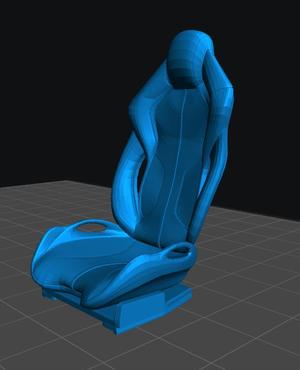 1:24 high end seat