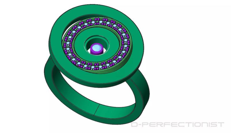 Chopard Happy Diamond Ring