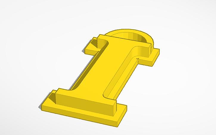 LLAVERO LETRA I ( LETTER I KEYCHAIN )