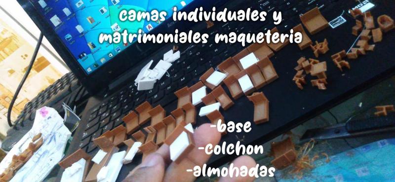 double bed and single bed in parts mattresses pillows base