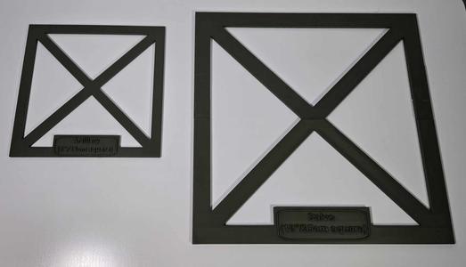 Salvo/Artillery marker for wargames