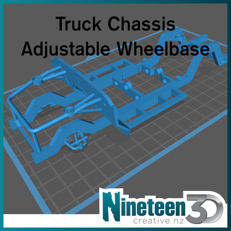 Truck Chassis - Adjustable Wheelbase