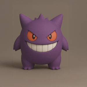 GENGAR CHIBI - POKEMON FAN ART 3D MODEL