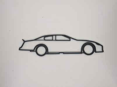 Chevrolet Monte Carlo NASCAR wall decor