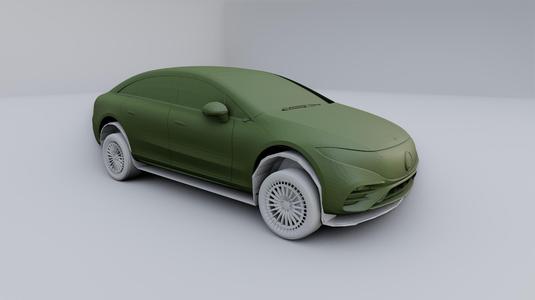 Mercedes Benz EQS580 2022