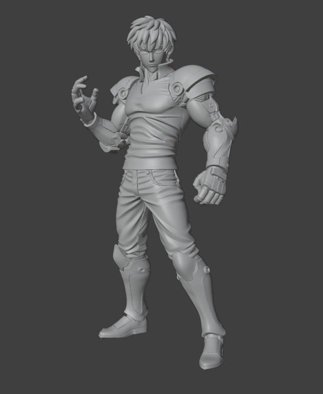Genos One Punch Man (Enhanced Design)