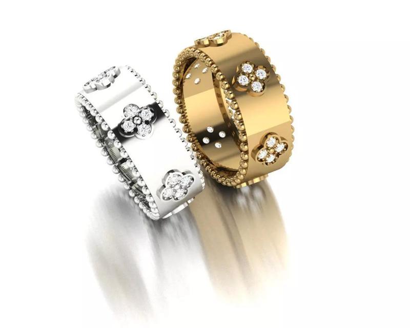 Solitaire Wedding Engagement Women Ring 3D print model