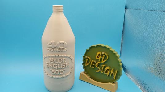Olde English 40 oz Bottle stash Box Weed, Jewelry And Coins
