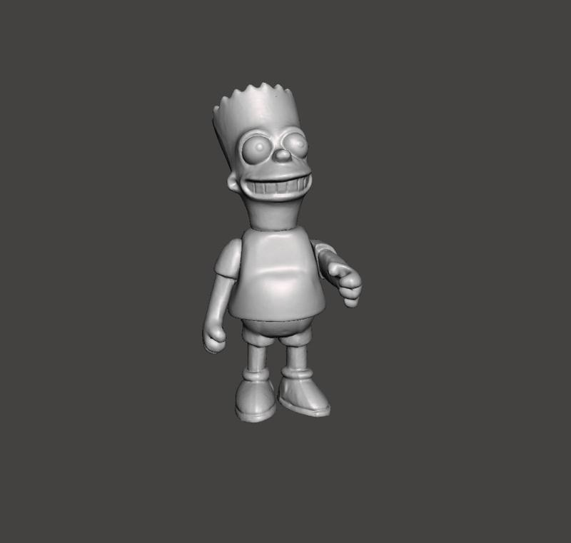 BART SIMPSON VINTAGE - 3DCARTOONS