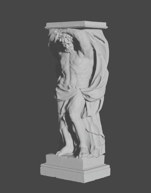 Atlas statue