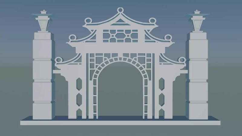 Gateway Exterior Gate