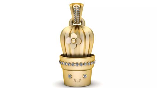 golden pendant cactus