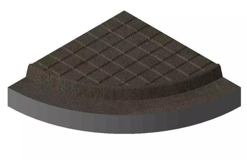 Scalextric Compatible R1 Pavement With Curb for City or Urban