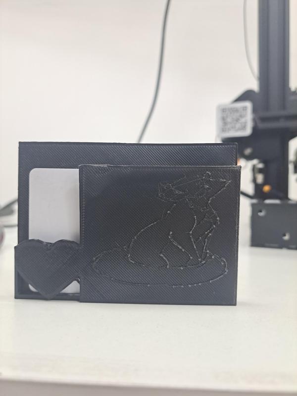 Aristogatos card holder for keys or credit cards