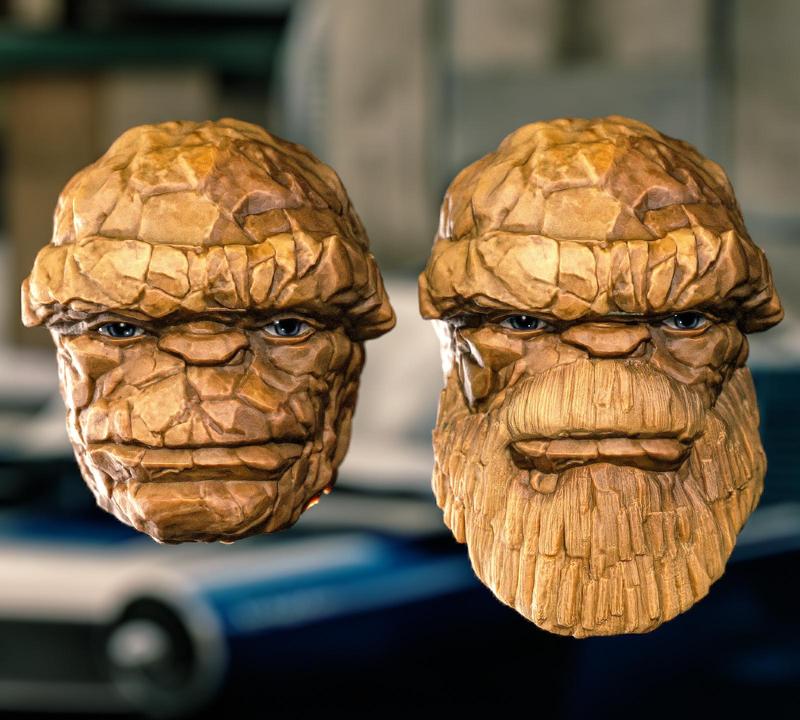 (1/6 1/12) Thing Ben Grimm Ebon Moss-Bachrach The Fantastic Four: First Steps (2025) headsculpt