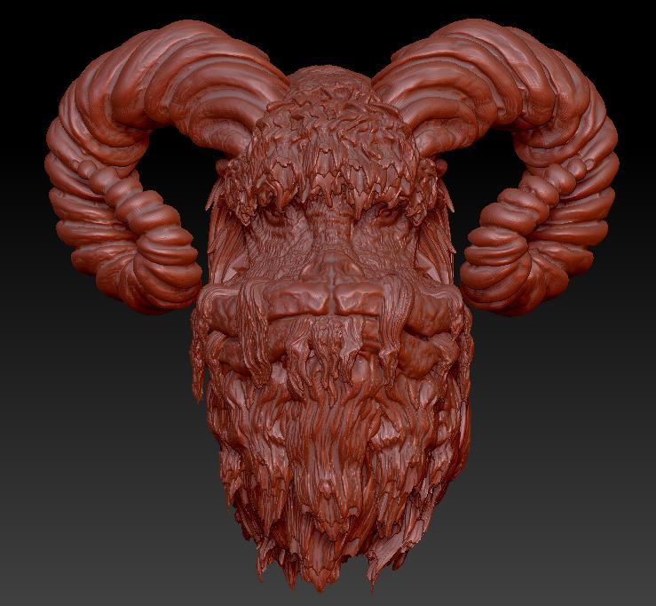 Cabeza de Bantha de Jabba el Hutt