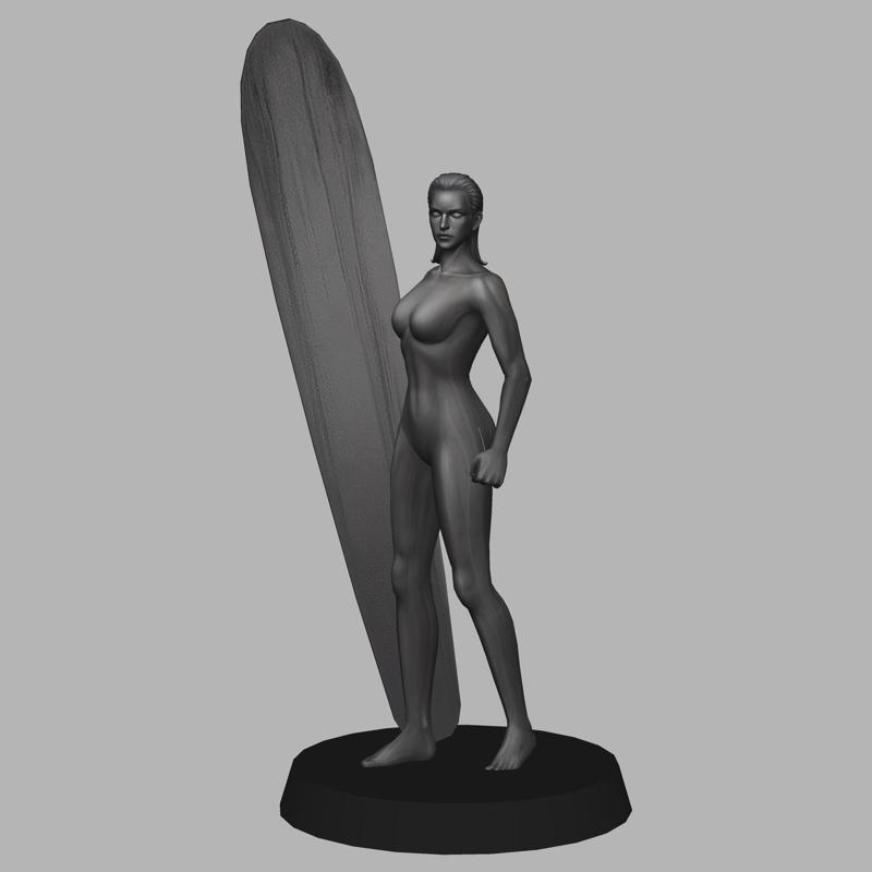 Shalla bal Silver Surfer - Fantastic Four First Steps - LOW POLYGONS AND NEW EDITION