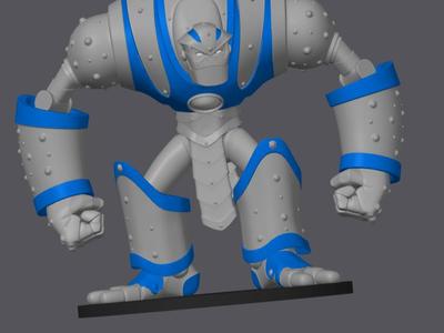 mithral golem D&D5e