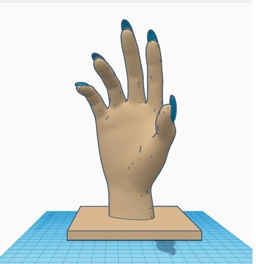 Nails art - Jewelry holder