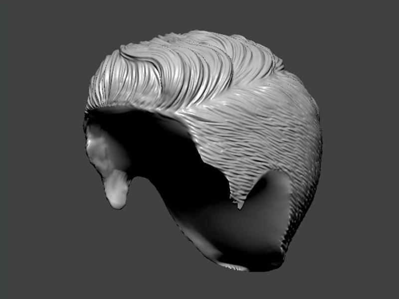 3D Model-HAIR0025