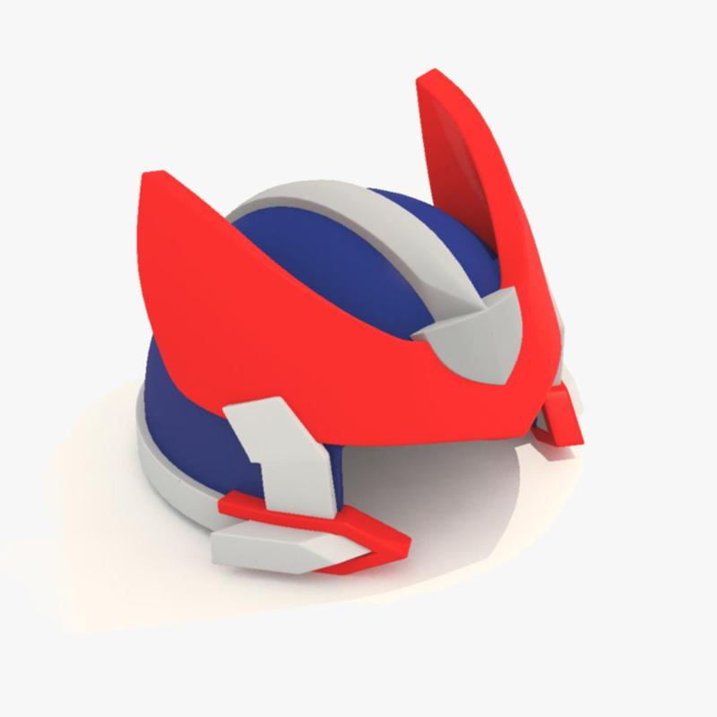 Cartoon Robot Helmet Model CRH6