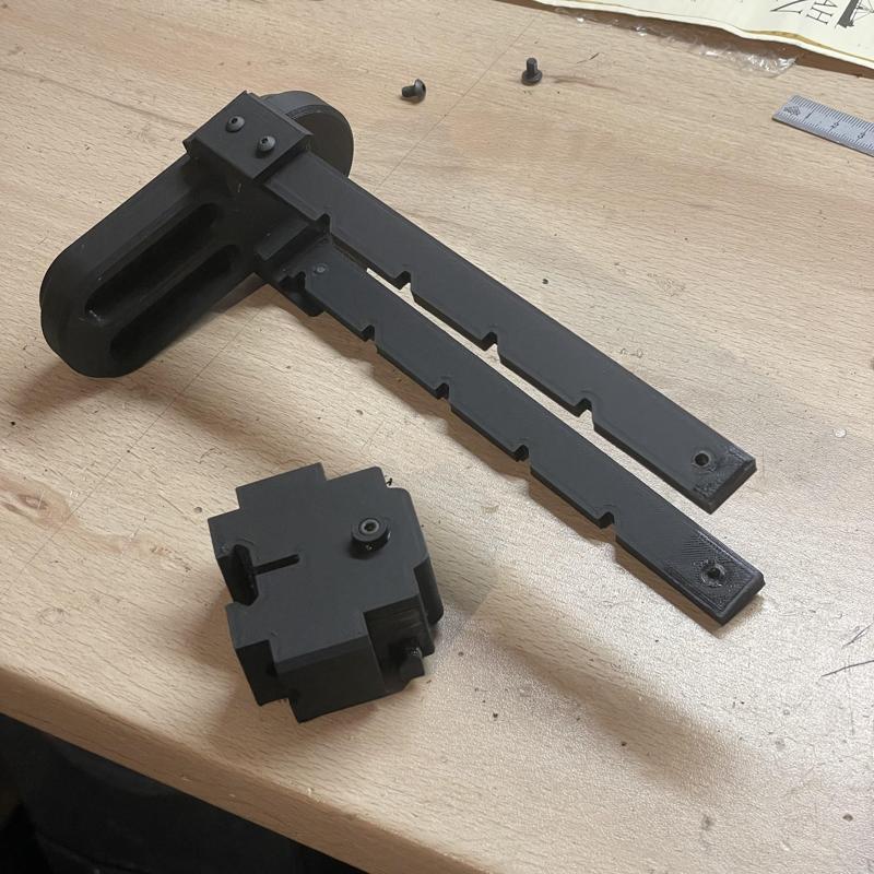 Telescopic stock for Airsoft replica (B&T Style)