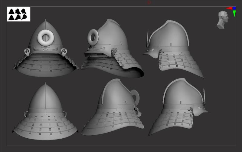 momonari style kabuto