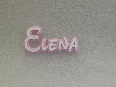 Disney Theme 3D Name Decor Sign Elena