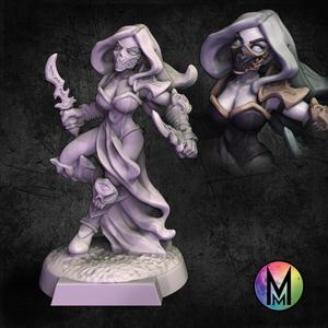 Wraith Female - Female Wraith with Daggers #3 ( Wraith with daggers)